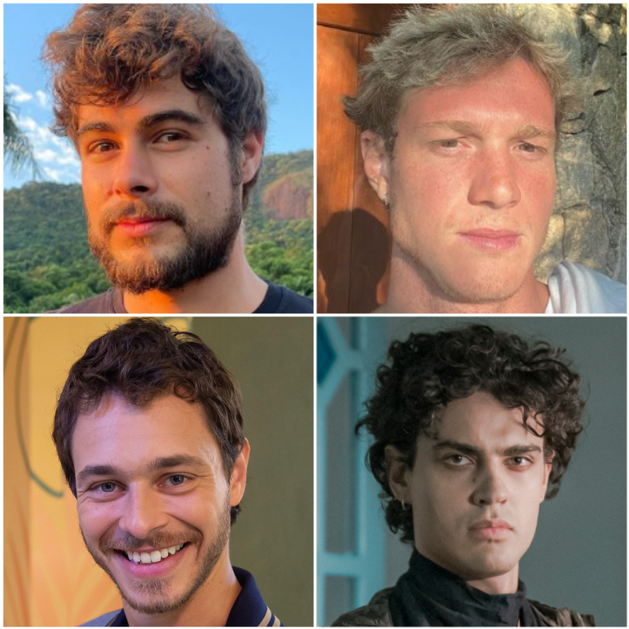 Rafael Vitti, Pedro Novaes, Michel Joelsas e Pedro Alves