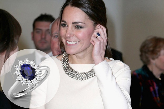 Kate Middleton herdou anel de princesa Diana