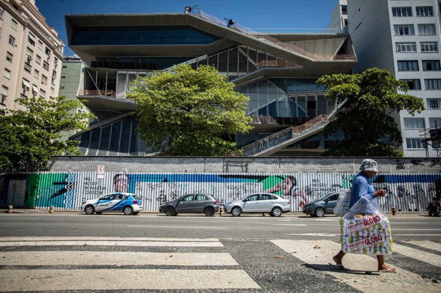 As obras do museu começaram há 14 anos e ainda foram finalizadas