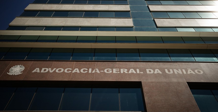 O prédio da Advocacia Geral da União (AGU) em Brasília