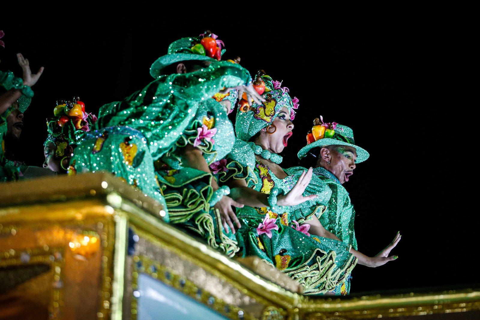 Desfile da Mocidade — Foto: Guito Moreto