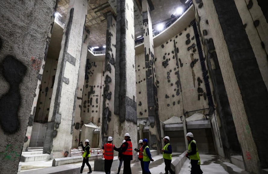 'Catedral subterrânea' ajudará a evitar a descarga de esgotos no rio Sena