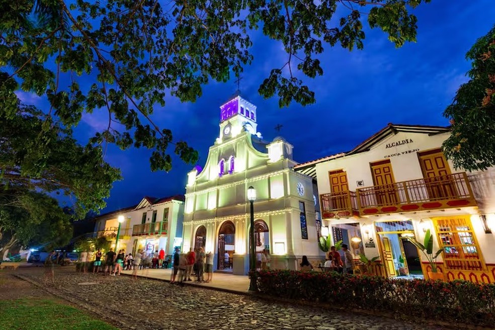 Cauca Viejo, na Colômbia — Foto: Reprodução