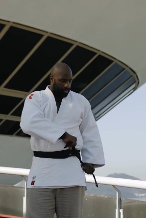 Teddy Riner no MAC — Foto: Instagram