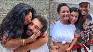 Regina Casé, Jessica Ellen e Dan Ferreira também prestigiaram o amigo — Foto: Reprodução/Instagram