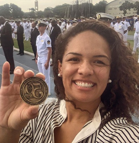 Aline Silva vai cobrir a luta olímpica nas Olímpiadas de Paris — Foto: Reprodução/Instagram