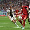 Último confronto entre Espanha e Alemanha aconteceu na fase de grupos da Copa do Mundo de 2022 e terminou empatado - Glyn KIRK / AFP