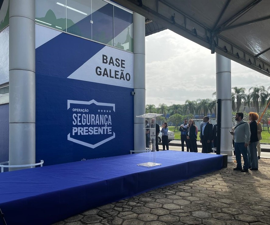 Base do Segurança Presente é inaugurada próxima ao Aeroporto Internacional Tom Jobim, o Galeão