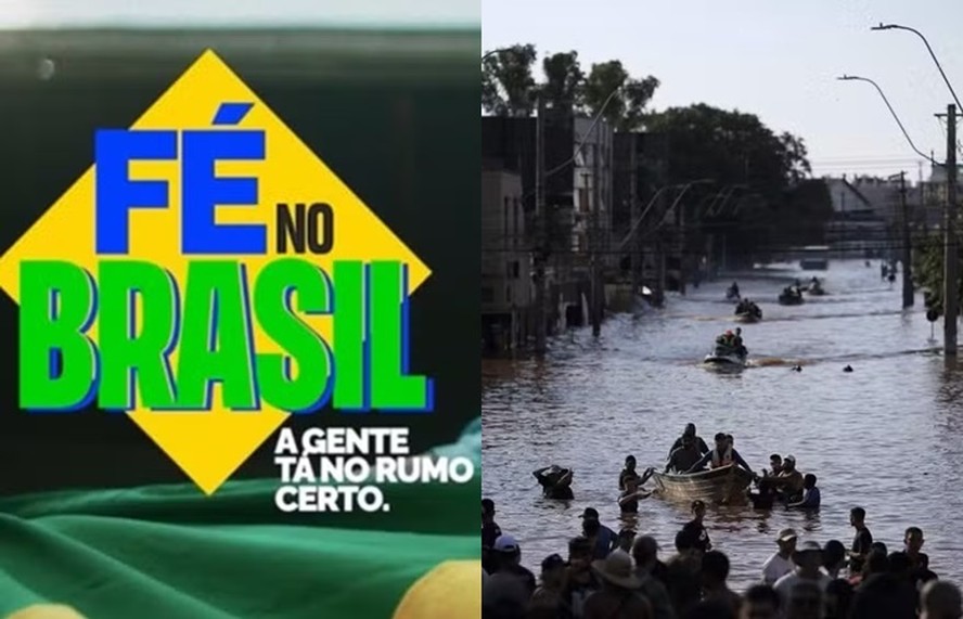 Campanha 'Fé no Brasil' e enchentes no Rio Grande do Sul: um tom abaixo