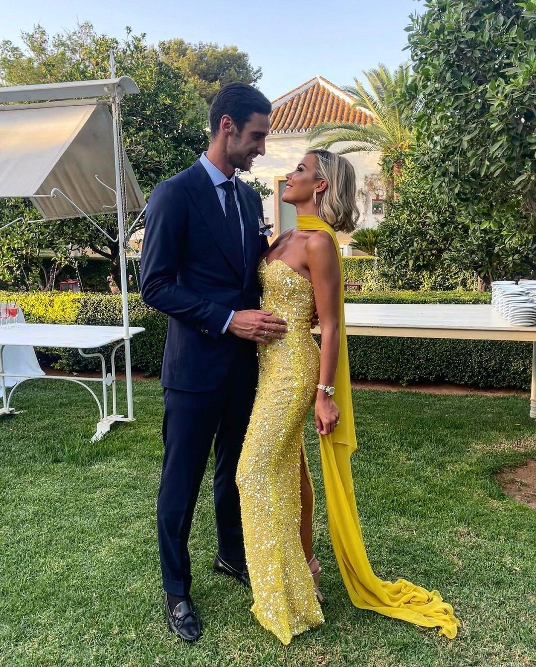 Alba Silva e Sergio Rico - Foto reprodução / instagram