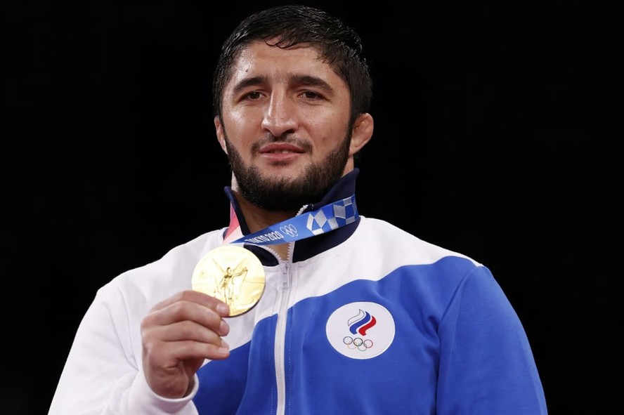 Abdulrashid Sadulaev foi um dos atletas russos que rejeitam convite para os Jogos Olímpicos de Paris