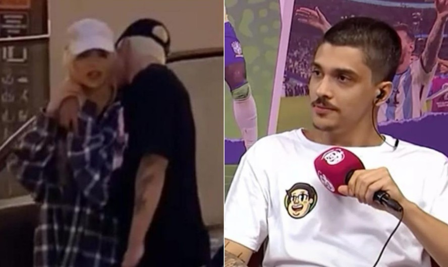 Luísa Sonza e Chico Moedas: cantora e influenciador digital foram fotografados juntos em shopping