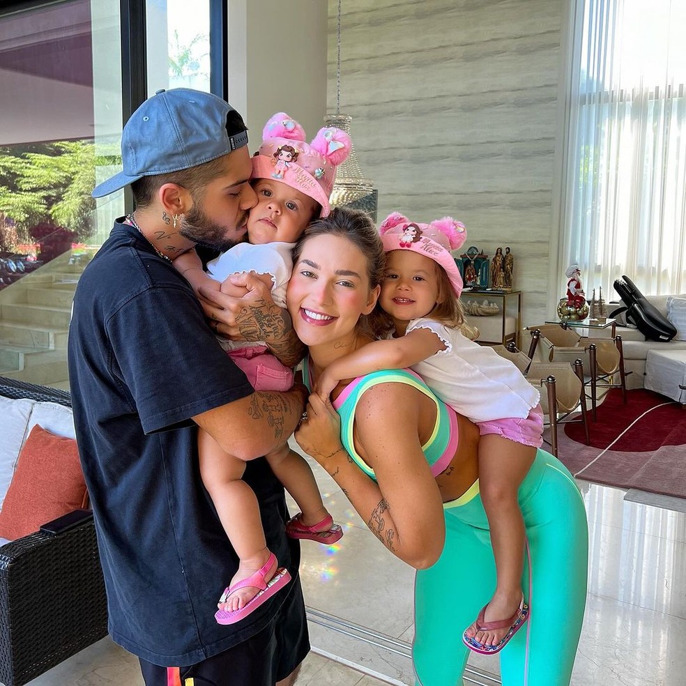 Virgínia Fonseca é casada com o cantor Zé Felipe, com quem tem duas filhas — Foto: Reprodução Instagram