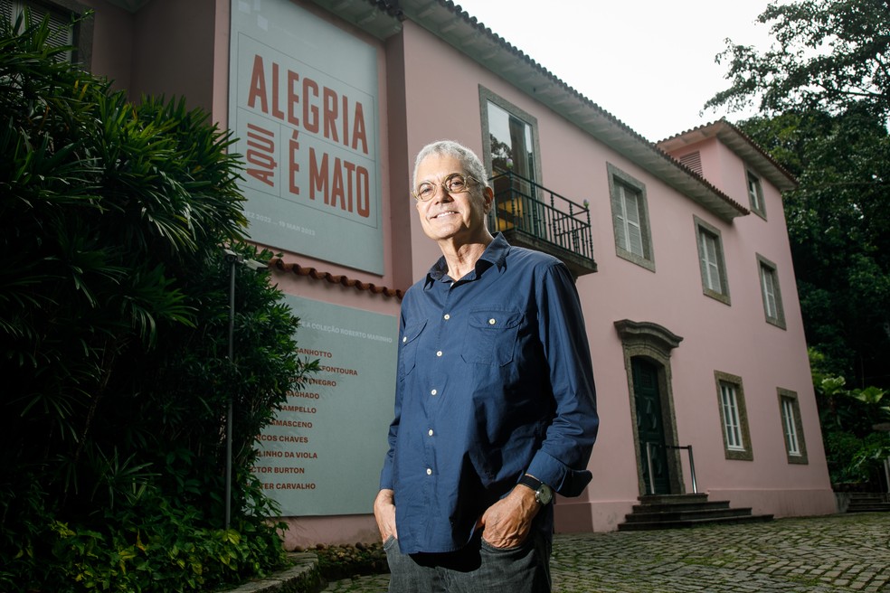 Lauro Cavalcanti, diretor da Casa Roberto Marinho e curador geral da mostra — Foto: Brenno Carvalho