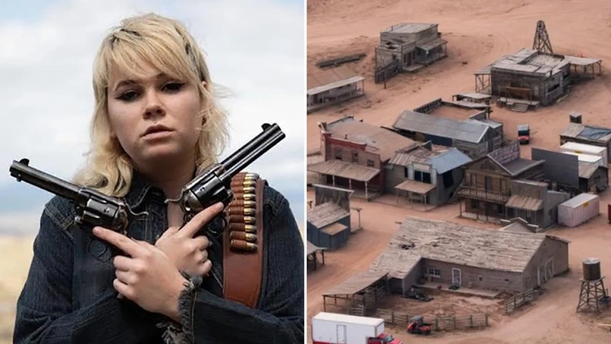 Hannah Gutierrez Reed, a armeira do filme Rust, e o set de filmagens