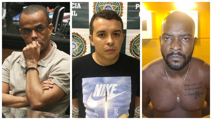 Luiz Fernando da Costa, o Fernandinho Beira-Mar; Elton Leonel da Silva, o Galã; e Rodrigo dos Santos, o Latrell, são os criminosos transferidos do Rio para Mossoró (RN)