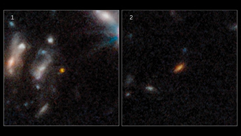 James Webb detectou galáxias que estão entre as mais distantes já vistas  — Foto: Divulgação