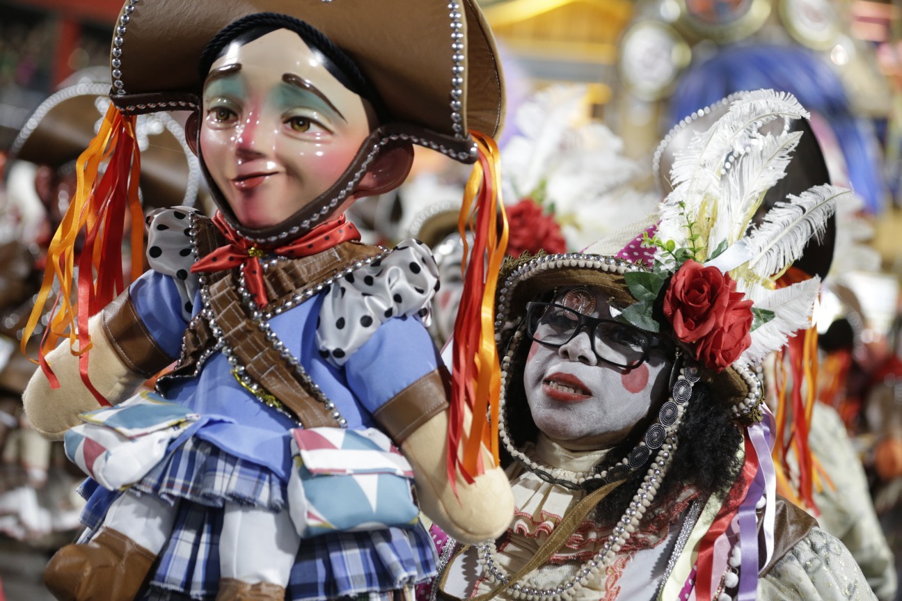 Desfile da Imperatriz Leopoldinese — Foto: Roberto Moreyra