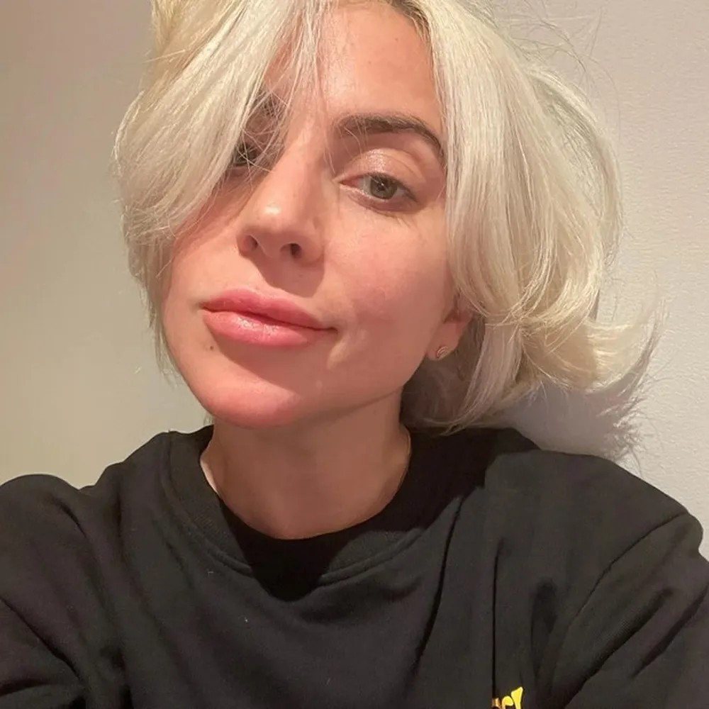 'Cara limpa' de Lady Gaga — Foto: Reprodução