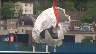 Submarino implodiu na semana passada deixando cinco mortos — Foto: Paul Pickett / CBC News