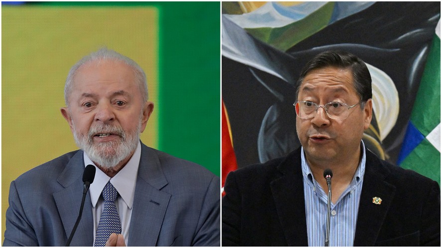 Lula confirma visita à Bolívia e encontro com presidente Luis Arce (à direita) após tentativa de golpe militar no país