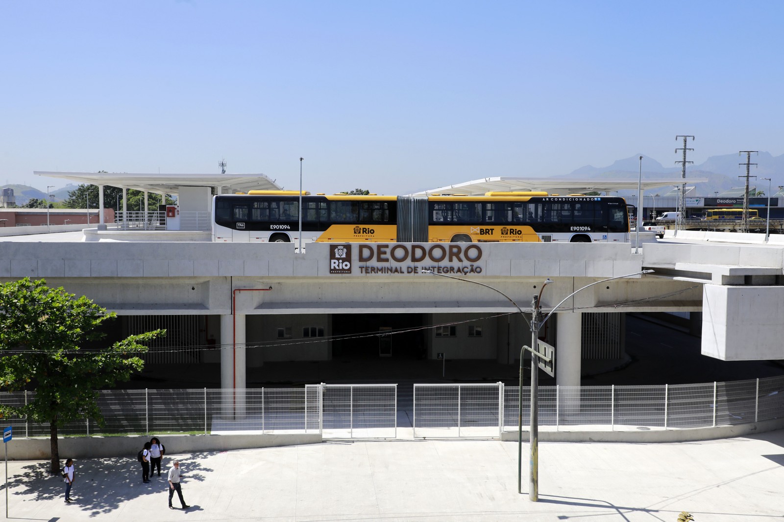 Terminal Deodoro tem 6 mil m², distribuídos em dois andares — Foto: Beth Santos / Prefeitura do Rio