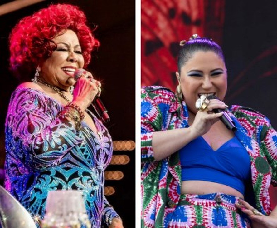 Alcione fez dobradinha com Maria Rita no Espaço Hall em dezembro passado