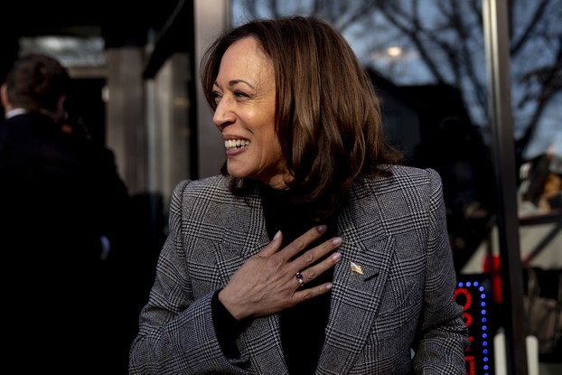 A vice-presidente Kamala Harris recebeu apoio do presidente Joe Biden para concorrer pelo Partido Democrata nas eleições presidenciais de novembro