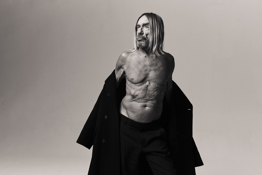 O cantor americano Iggy Pop