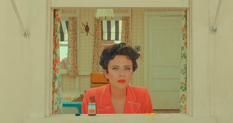 Scarlett Johansson em 'Asteroid City', de Wes Anderson