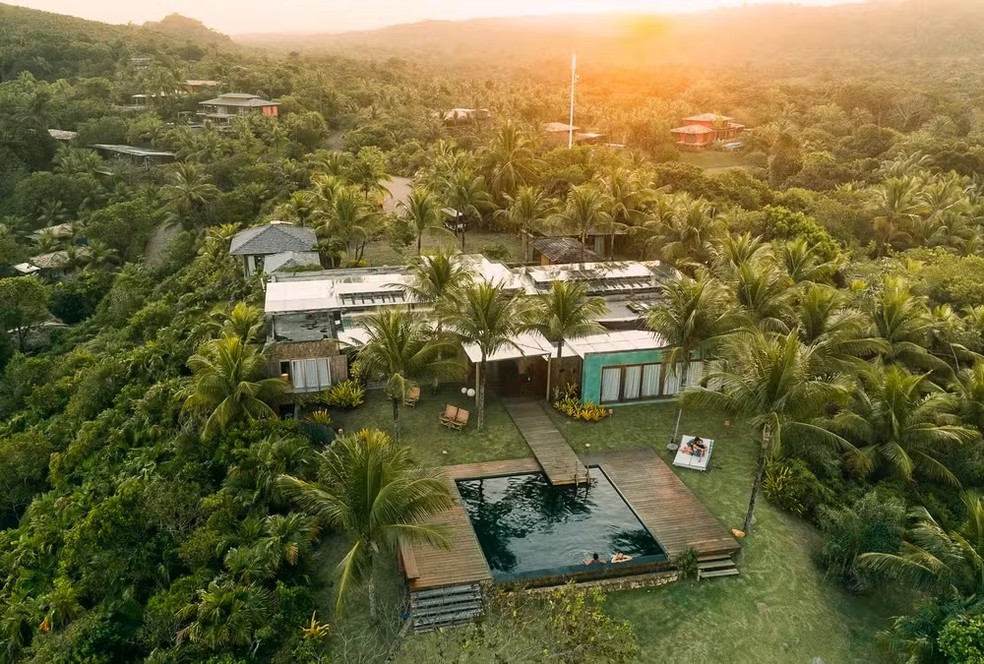 Resort de luxo que receberá casamento de Mari Saad e Romulo Arantes Neto — Foto: Reprodução / Instagram