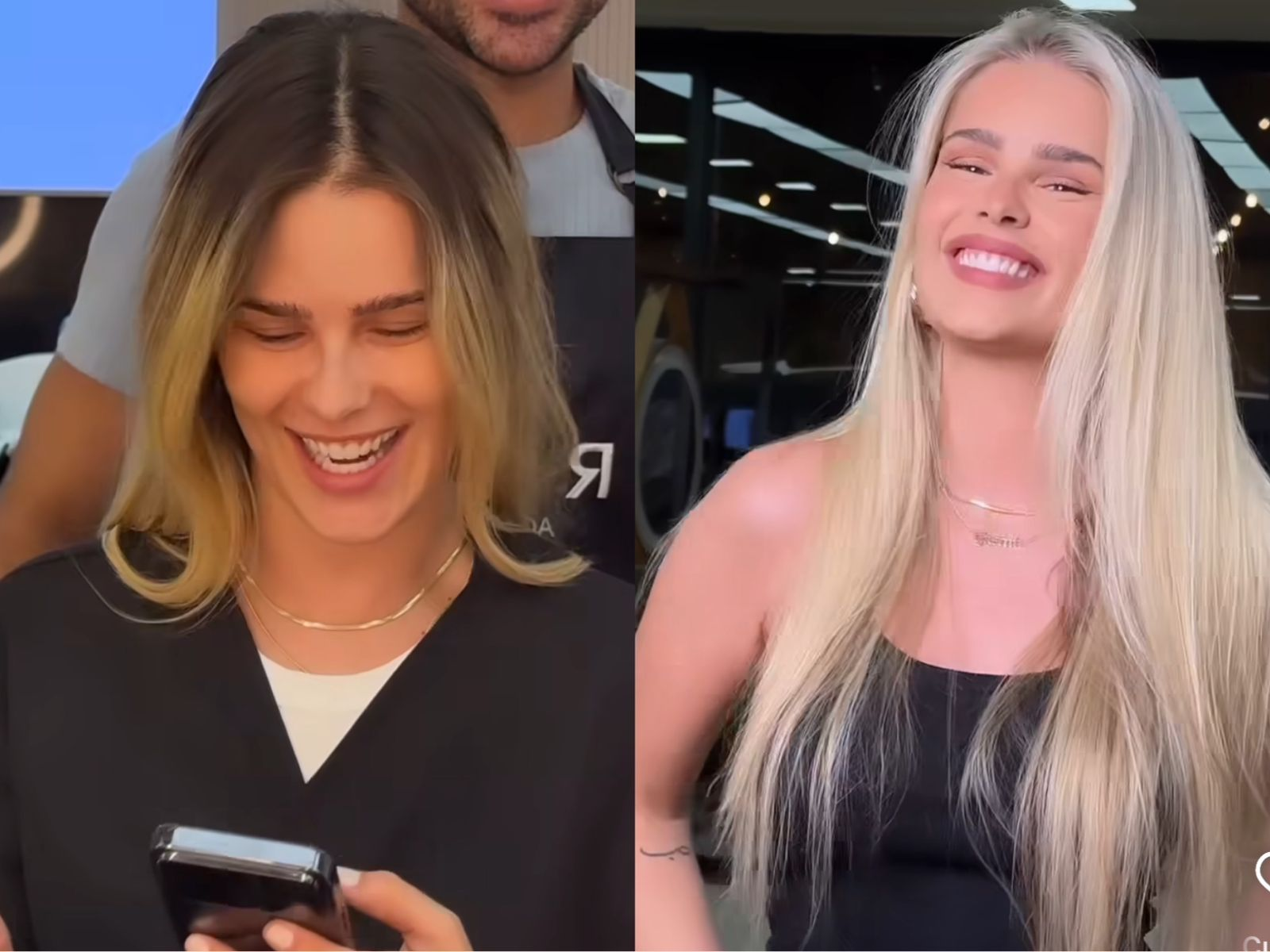 Yasmin Brunet surgiu ainda mais loira para a final do 'BBB 24' — Foto: Reprodução/Instagram