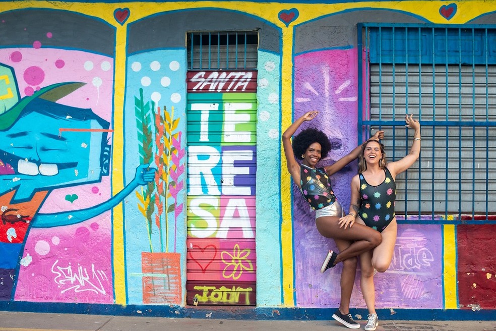 A grife carioca Dimona investiu R$ 700 mil na criação de peças especiais só para quem se produz no carnaval — Foto: Divulgação/Hugo Carvalho