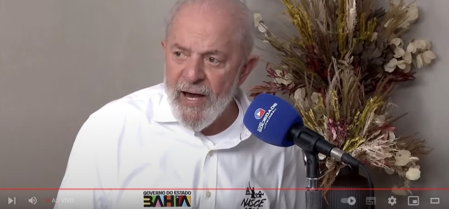 Lula sobe o tom das críticas ao BC e fala em medidas específicas em entrevista à Rádio Sociedade, na Bahia