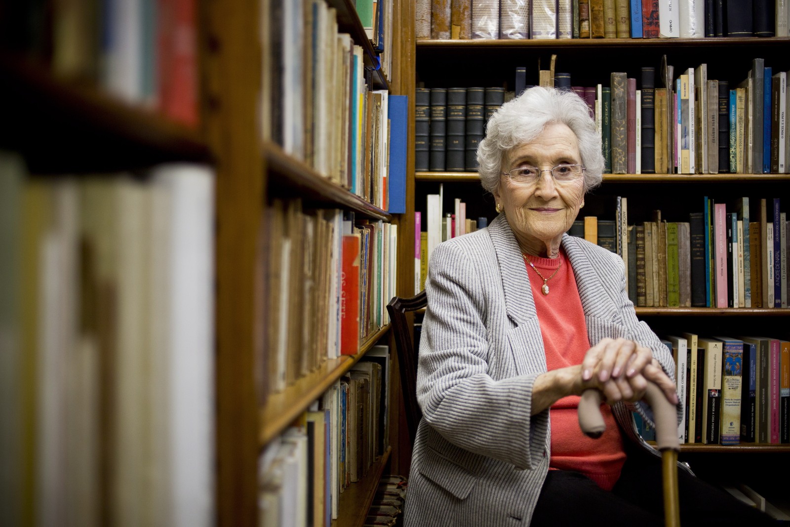 Cleonice Berardinelli, maior especialista brasileira em literatura portuguesa no Brasil, em 2013 — Foto: Paula Giolito