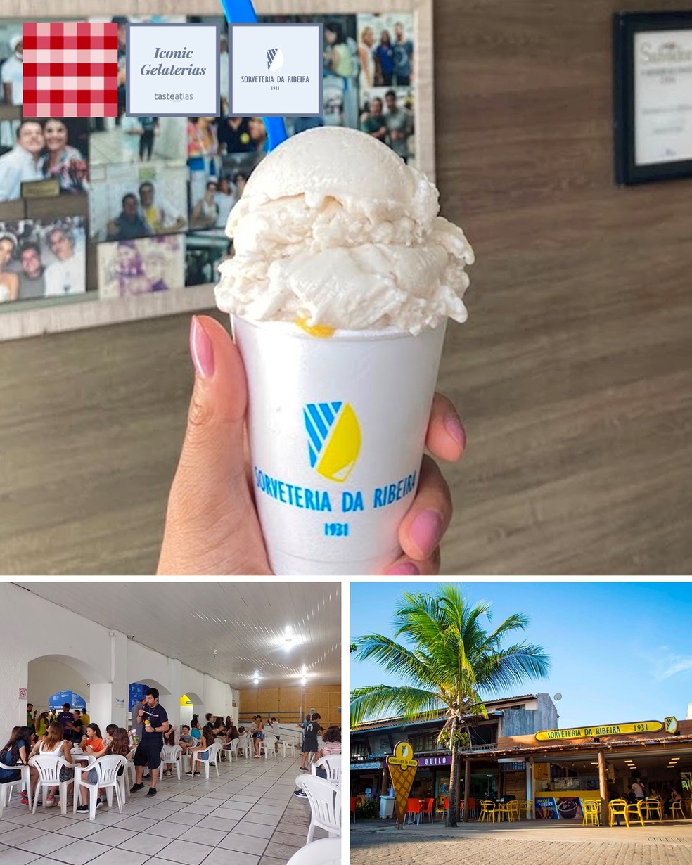 Sorveteria da Ribeira, em Salvador, integra lista dos "100 sorvetes mais icônicos" do mundo — Foto: Divulgação/TasteAtlas