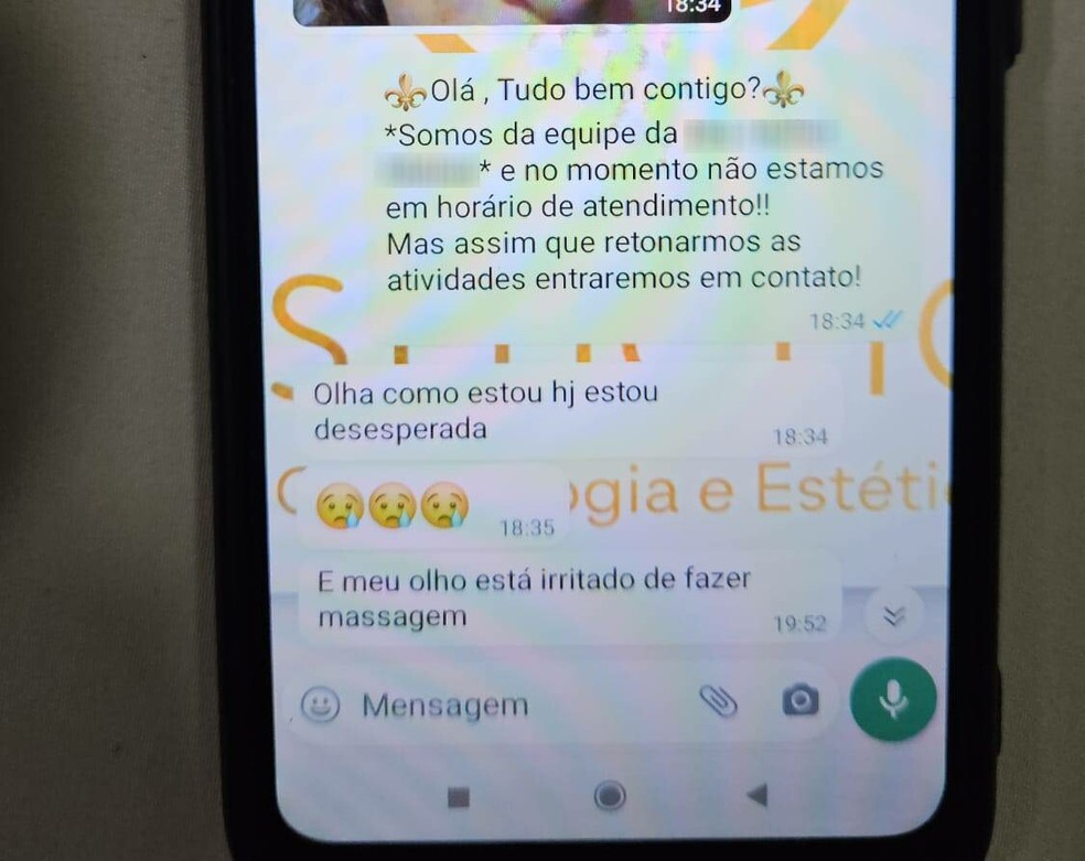 Dentista que deformou rostos de pacientes é presa preventivamente em Goiânia — Foto: Divulgação PC Goiás