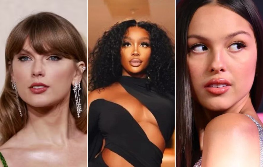 Taylor Swift, SZA e Olivia Rodrigo