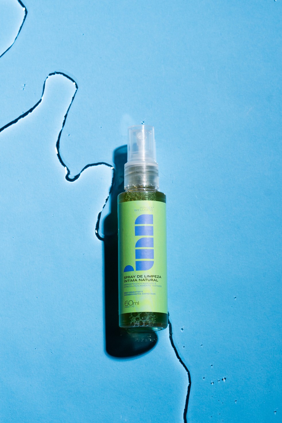 O spray higienizador, da Innsex — Foto: Divulgação