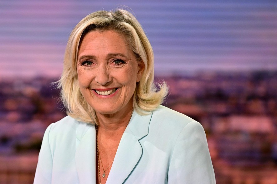 Líder da extrema direita francesa, Marine Le Pen