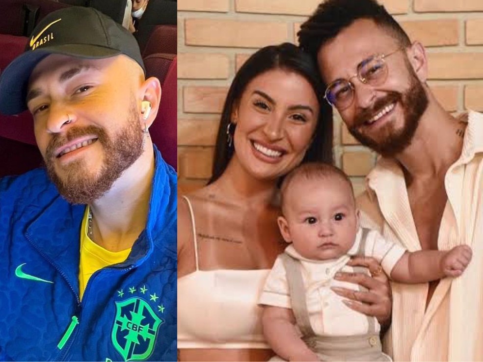 Fred e a ex-'BBB', influencer e empresária Bianca Andrade tiveram um relacionamento sério. Entre idas e vindas, eles estavam juntos desde 2017, e assumiram oficialmente o namoro, que inicialmente era aberto, em 2020. Eles tiveram um filho chamado Cris, que hoje tem um ano — Foto: Reprodução/Instagram