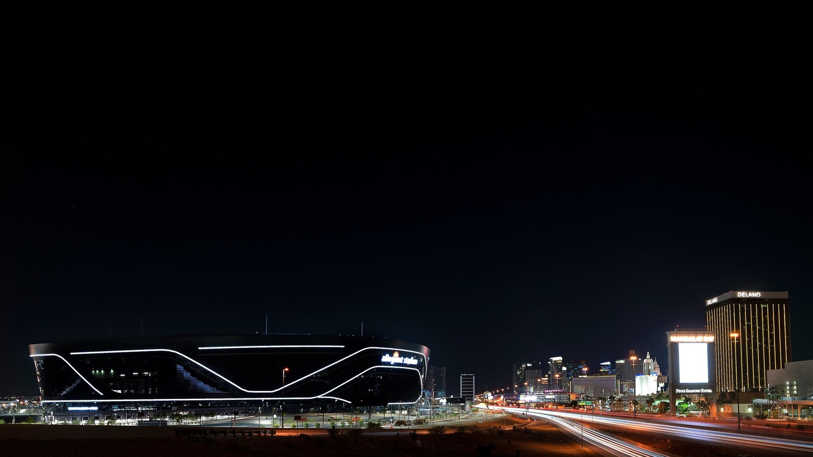 Allegiant Stadium, em Las Vegas — Foto: Divulgação/Allegiant Stadium