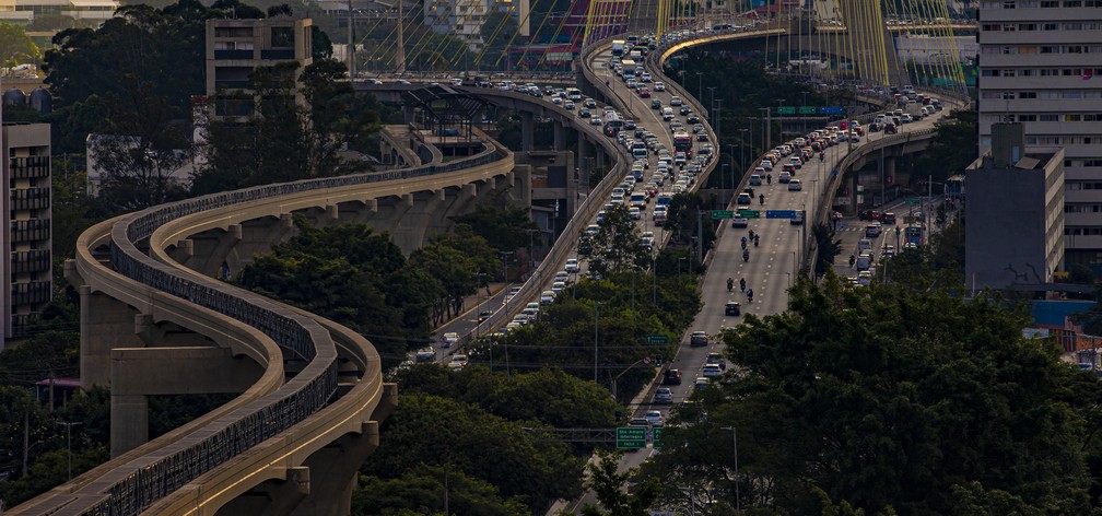 Edilson Dantas — Foto: Obras de mobilidade como linhas de metrô atrasam enquanto engarrafamentos só aumentam nas vias de SP