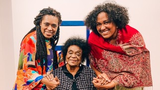 Vilma Melo, Léa Garcia e Luana Xavier — Foto: Divulgação