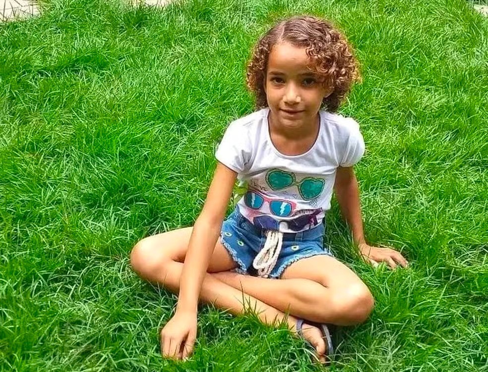 A menina Ana Sophia desapareceu em julho de 2023, aos 8 anos — Foto: Reprodução