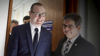 Cristiano Zanin chega ao Senado Federal para a sabatina.  — Foto: Cristiano Mariz / Agência O Globo