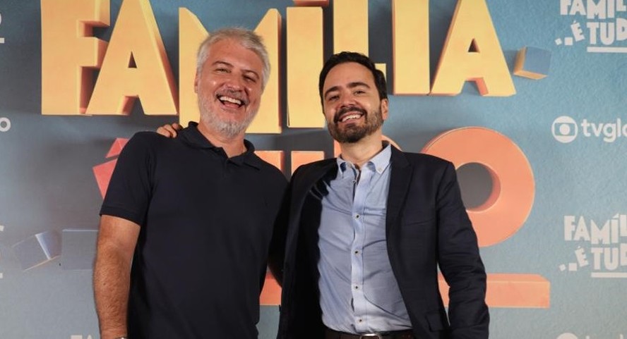 O diretor Fred Mayrink e o autor Daniel Ortiz