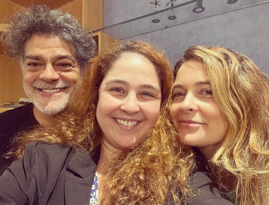 Eduardo Moscovis, Debora Lamm e Cláudia Abreu