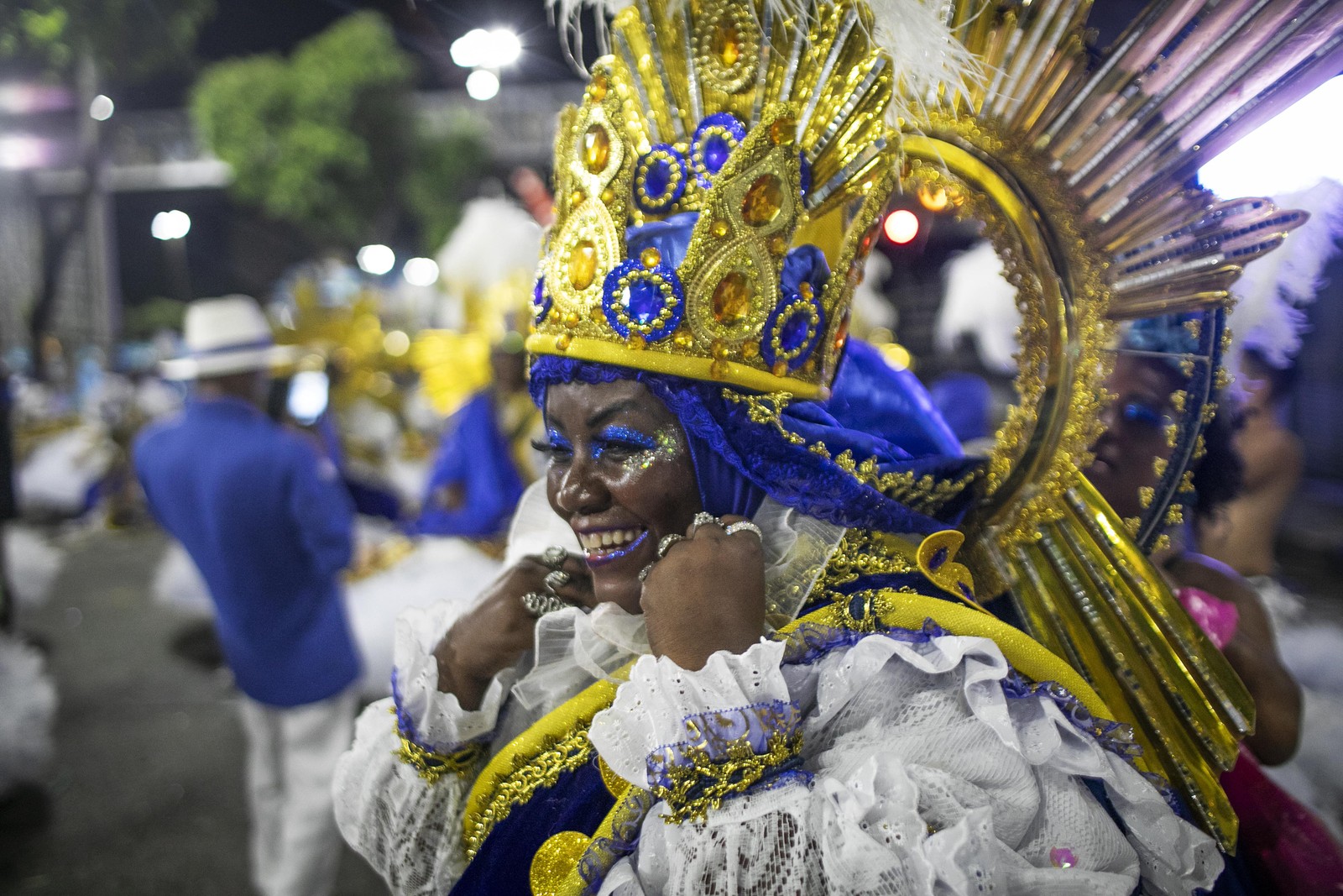 "Desde que não prejudique a escola que a gente tenta ajudar nossas coirmãs", diz Nilcéa — Foto: Guito Moreto/Agência O Globo