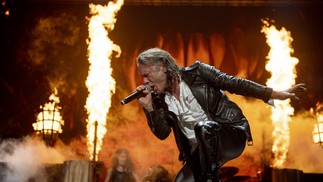 Bruce Dickinson, do Iron Maiden, faz show em abril  — Foto: John McMurtrie